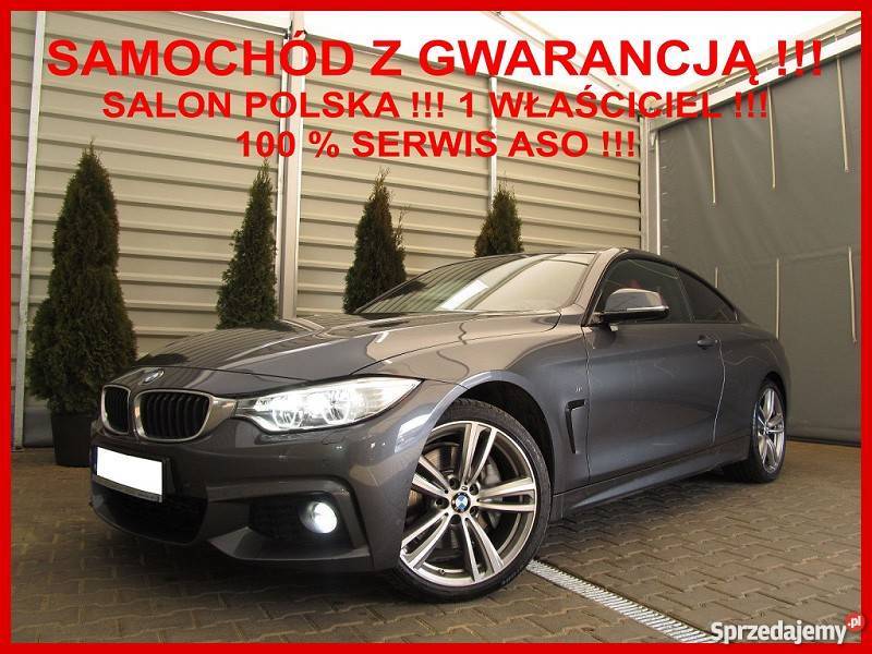 Na sprzedaż BMW 435 grafitowy Leszno Sprzedajemy.pl