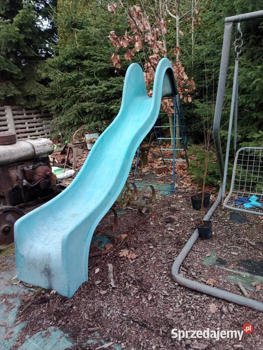 Sprzedam zjeżdżalnia dzieci Zabawki ogrodowe Rawa Mazowiecka