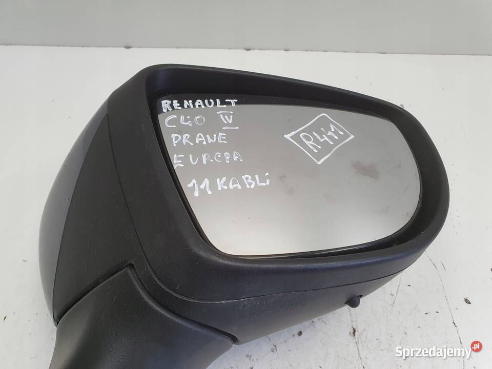 Renault Clio IV lift LUSTERKO PRAWE PRAWY 11 Pin osobowe Rudka sprzedam