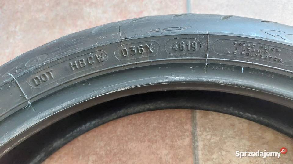 Opona Michelin Pilot Power3 2CT 120 70 17 DOT Zawadzkie