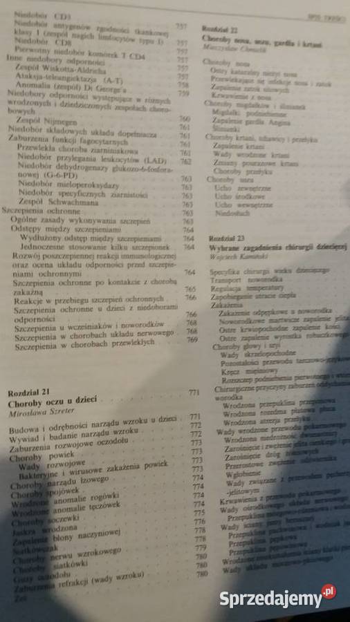 Pediatria PZWL unikatowe książki antykwariat Antykwariat Warszawa