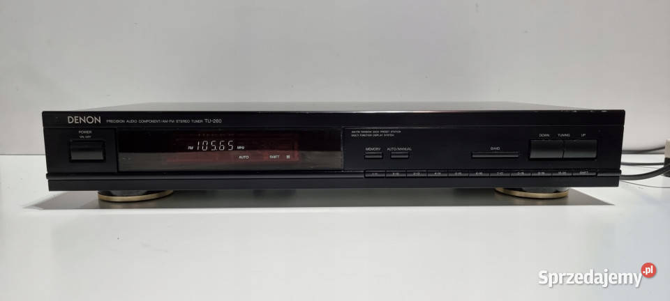 Tuner cyfrowy radio DENON TU 260 Radioodtwarzacze Międzychód
