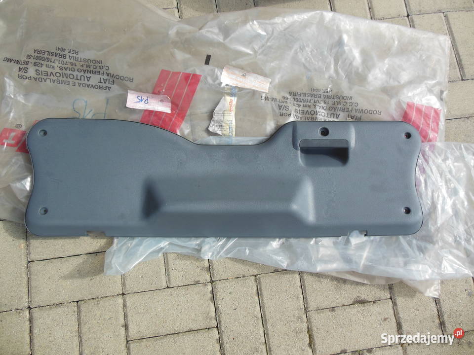 735242155 TAPICERKA KLAPY BAGAŻNIKA FIAT PALIO Wyposażenie wnętrza śląskie