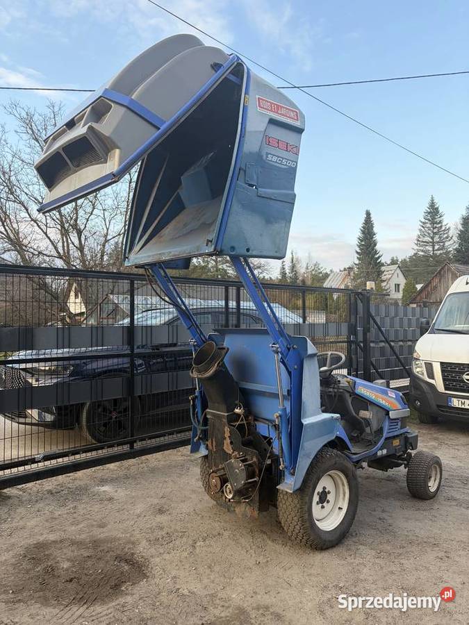 Traktorek kosiarka ISEKI SGR 19 880 motogodzin lubelskie Bełżec