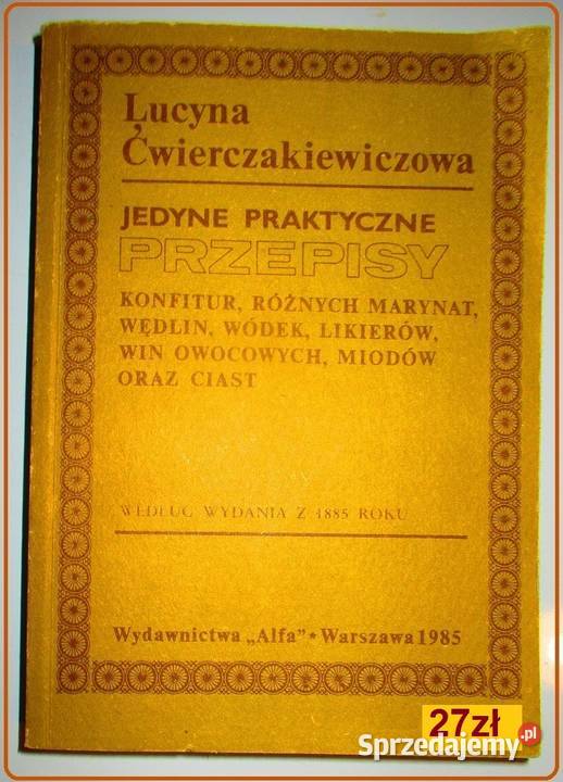 Receptury i przepisy ciastkarskie Lipińska Łódź