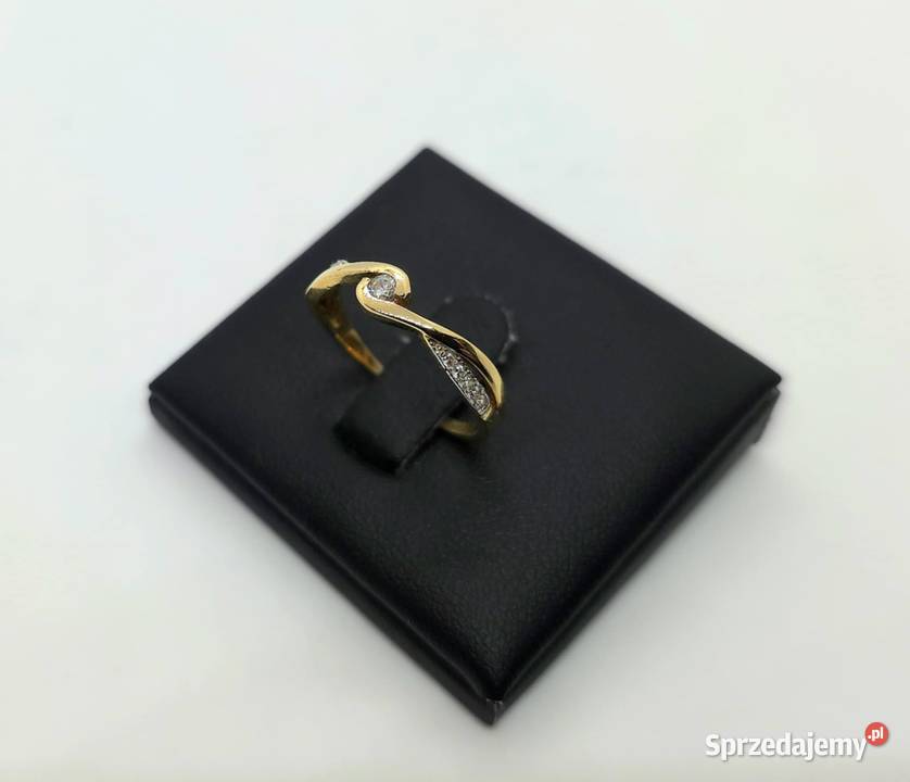 Nowy złoty pierścionek próby 585 194g Rozmiar 15 Elbląg sprzedam