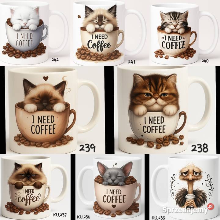 Kubki na prezent Kotki Łódź