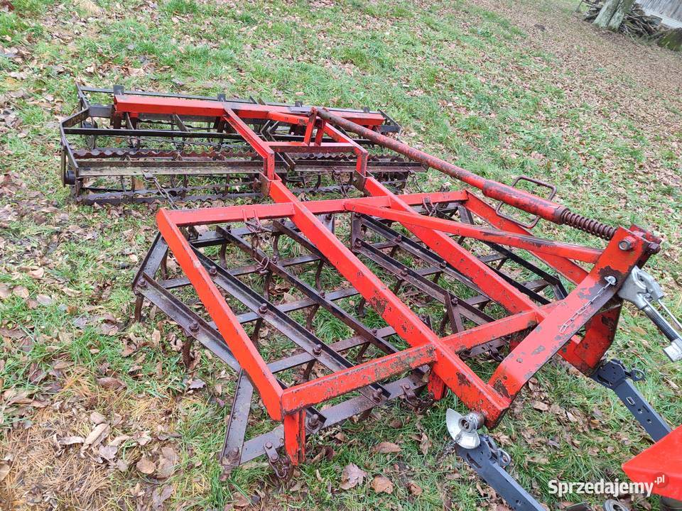 Agregat uprawowy 22m ciężka brona podwójne wałki nieuszkodzony