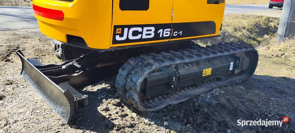 Mini koparka JCB 16 C1 sprowadzona piękna 1 wł