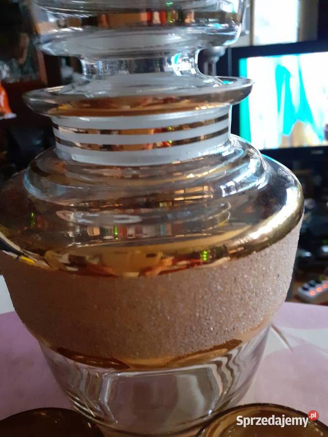 karafki różne i kieliszki przezroczysty Warszawa