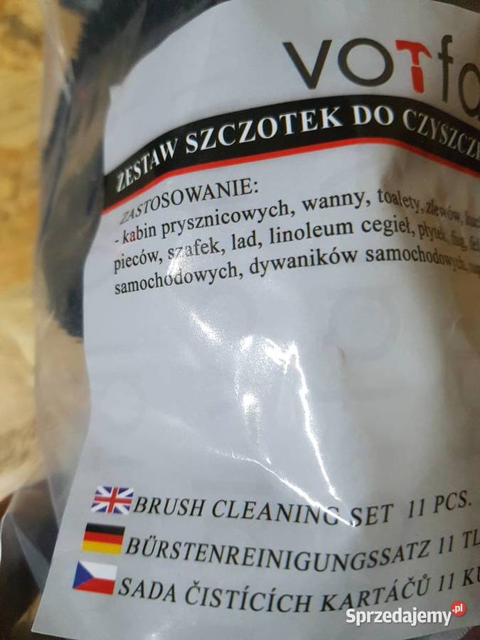 SZCZOTKI CZYSZCZĄCE NA WKRĘTARKĘ 11 SZTUK vorfal wielkopolskie Głogowa