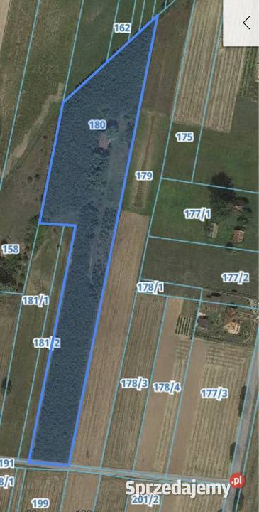 Siedlisko Gospodarstwo rolne Bazanów Stary 20000m2 Moszczanka