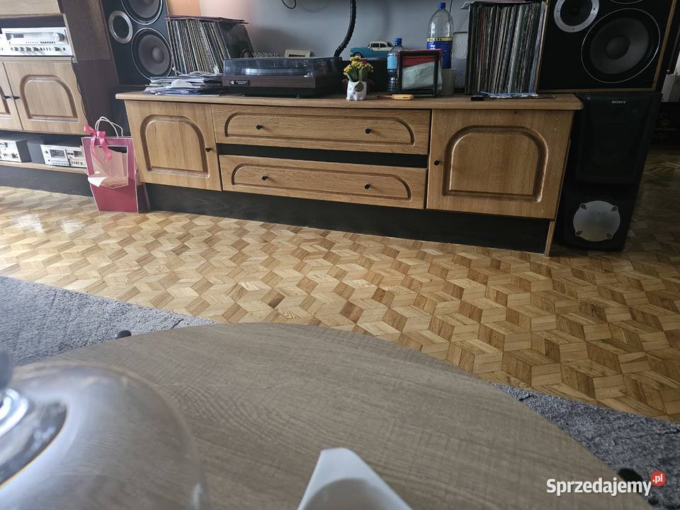 Zestaw komoda z witrynką holender sprzedam