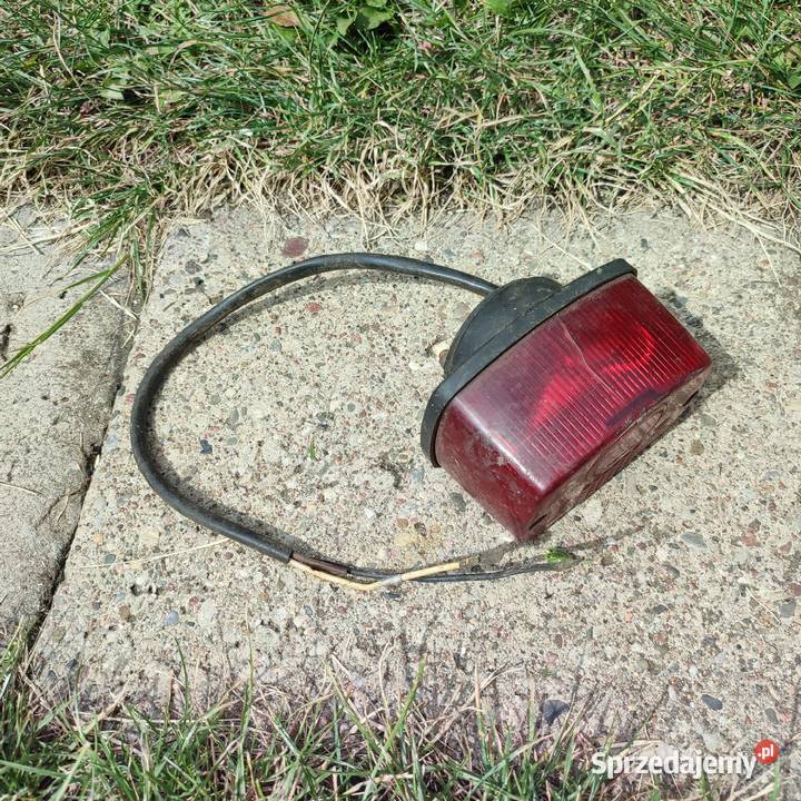 Oryginalna lampa tylna wsk B3 Nie wfm SHL junak Lampy tylne śląskie Łazy