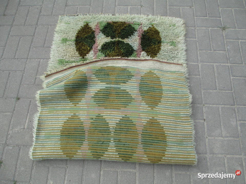 Dywan Rya 180 x 84 Szwecja lata 60 Lublin