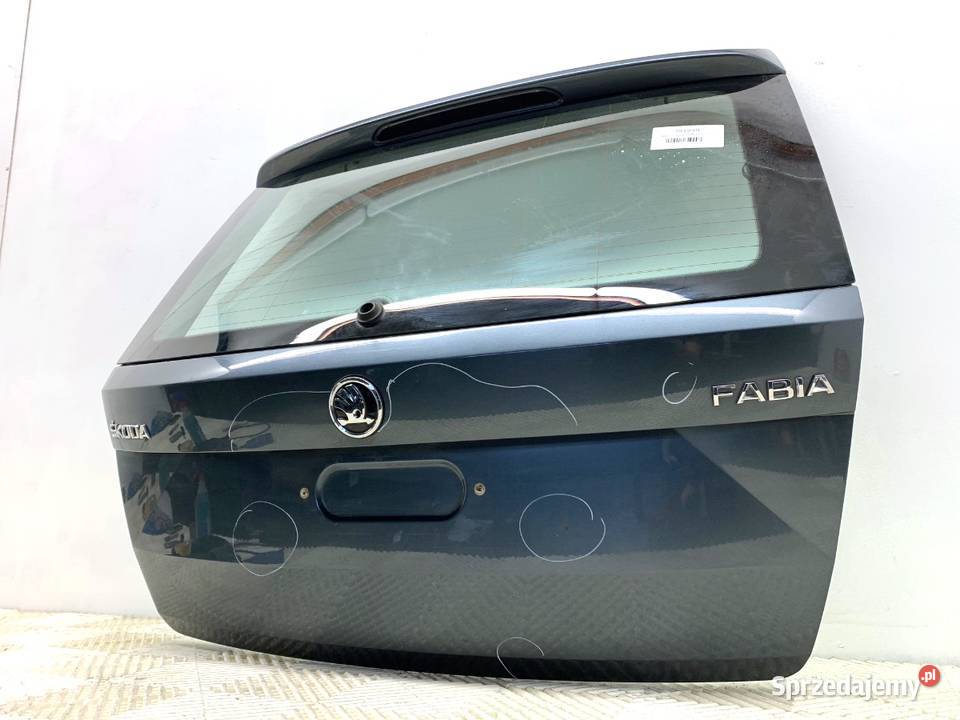 KLAPA TYŁ SKODA FABIA III Kombi quartz grey podkarpackie sprzedam