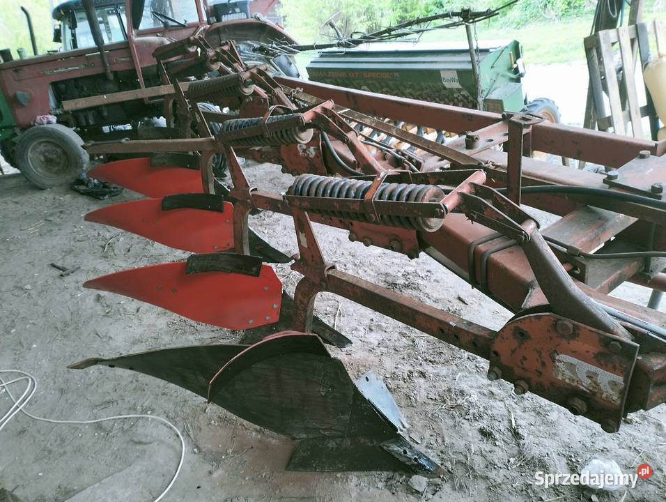 Pług 5 skibowy pólzawieszany Fraugde Kvarneland Pługi Piaski sprzedam