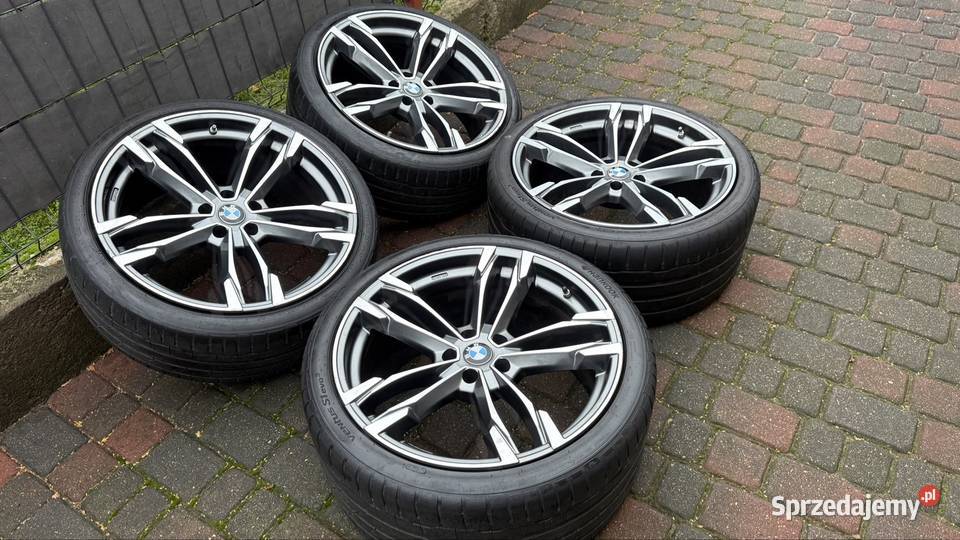 20 BMW G15 G30 G31 felgi koła komplet czujniki