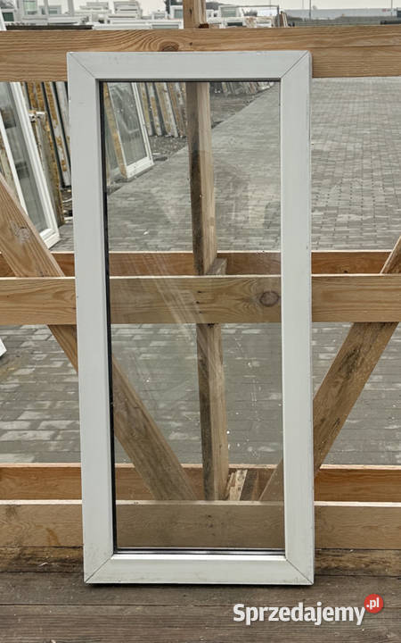 OKNA KacprzaK Witryna 46X108 FIX Używany PCV Lublin