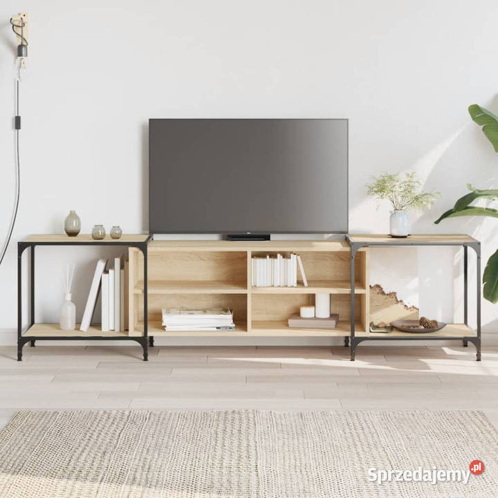 Szafka pod telewizor dąb sonoma 203x37x50 Warszawa
