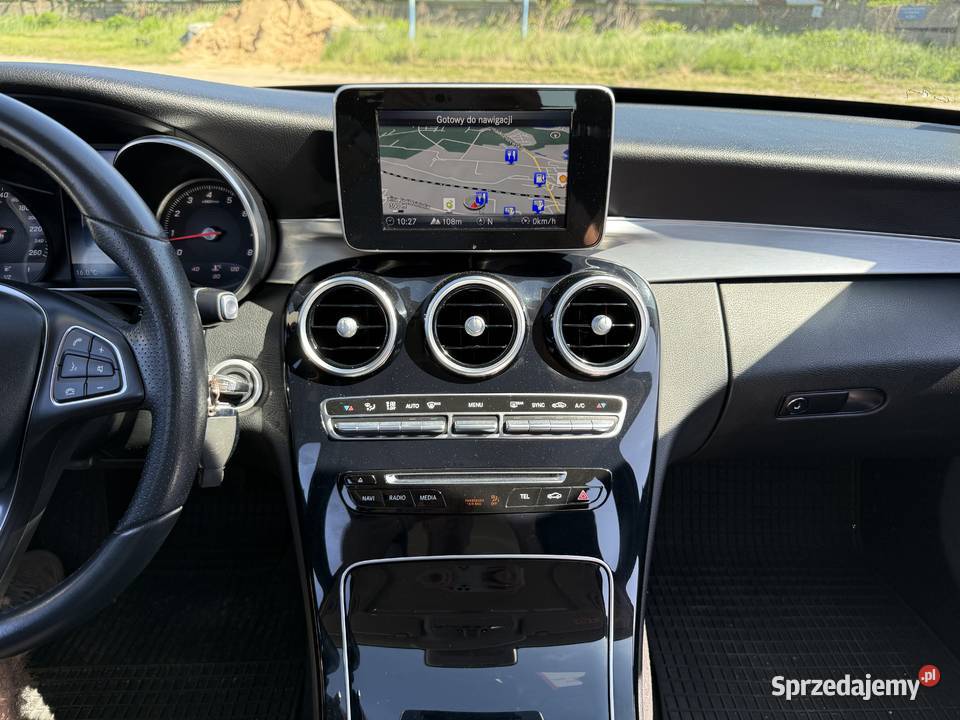 Mercedes C 16 BENZYNA Automat Klimatronik wielkopolskie Konin