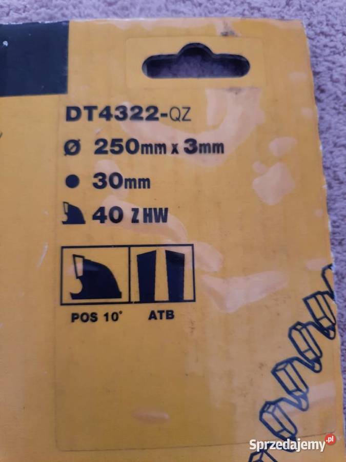 Piła zębata DeWalt DT4322 śląskie Będzin