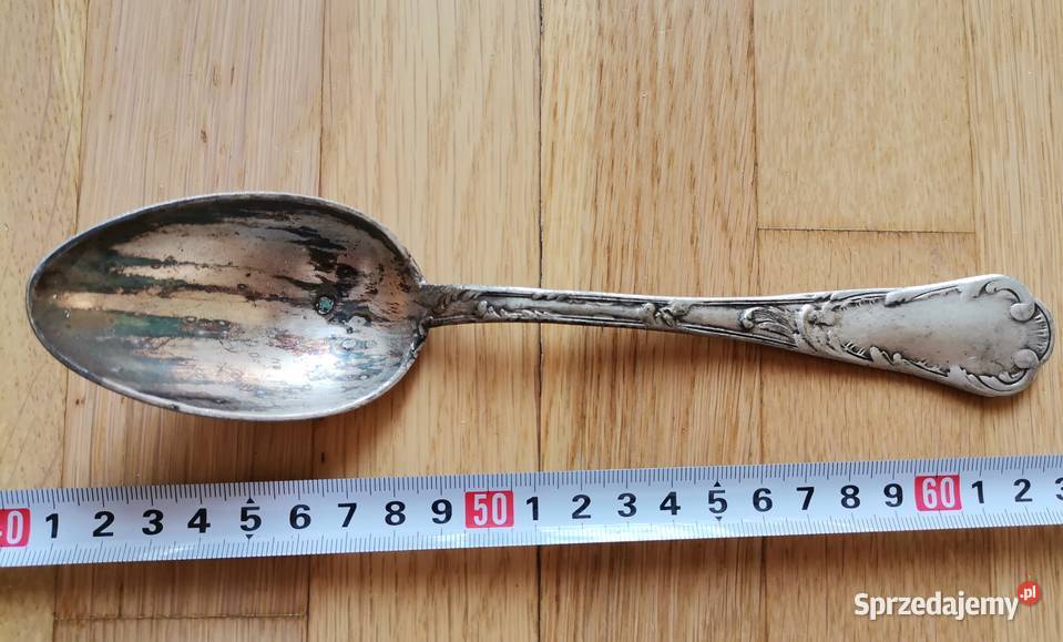 278 ŁYŻKA łyżeczka stary ANTYK SYGNOWANA 1 Łódź