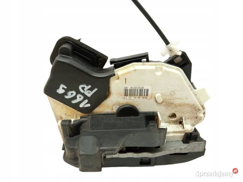 ZAMEK DRZWI PRAWY PRZÓD 7N 5K1837016B Volkswagen Rok produkcji 2010 świętokrzyskie