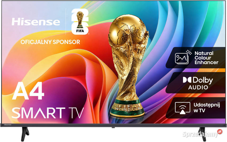 Hisense 32A4S telewizor 32 Smart TV HD Ready mazowieckie