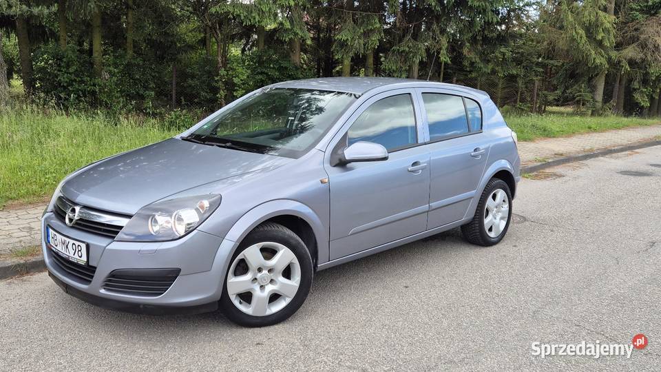 OPEL ASTRA H 16B OPŁACONY Z NIEMIEC KLIMA immobilizer Astra Końskie