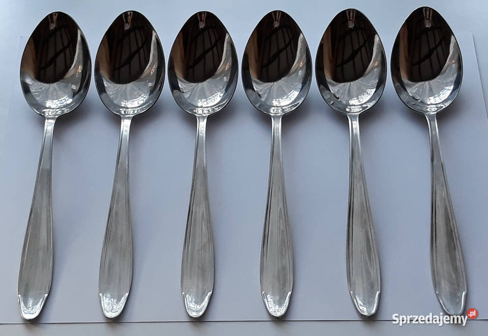 Łyżki obiadowe BAKELIT Gerlach sztućce PRL Dąbrowa Górnicza