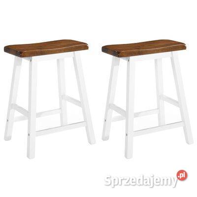 vidaXL Stołki barowe 2 lite drewnoSKU245546