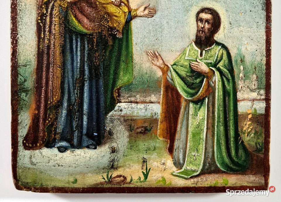 Ikona Matka Boża Modeńska Kosińska XIXw 0123 Warszawa sprzedam