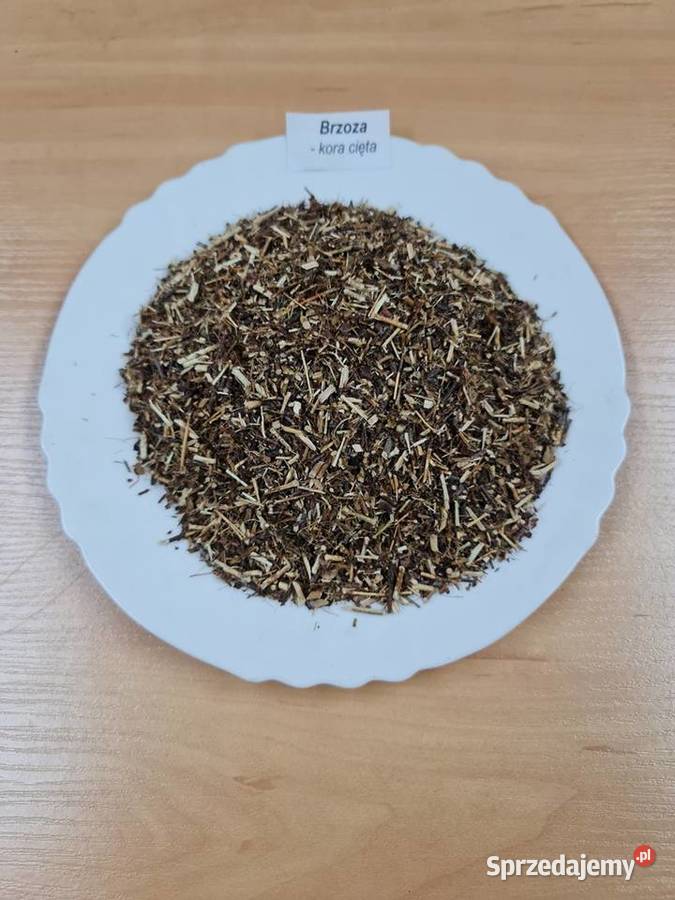 Brzoza kora cięta 50g z gałązek Białystok