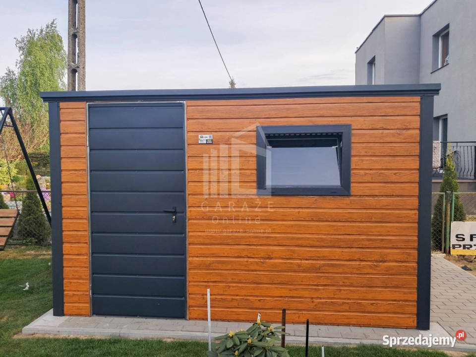 Schowek domek ogrodowy 3x2m drzwi okno Chojnice