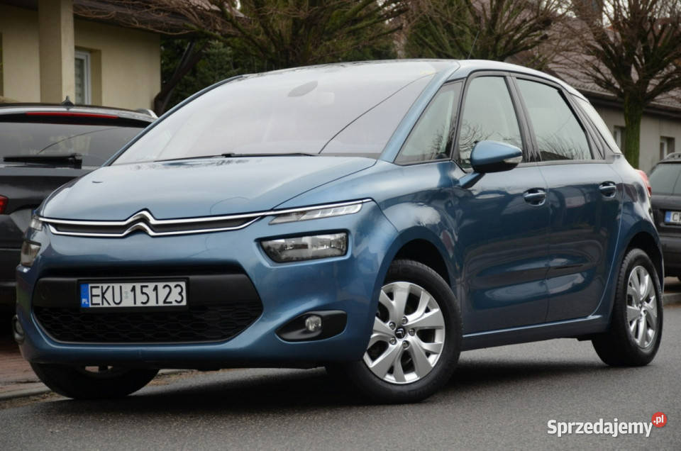Citroen C4 Picasso Zarejestrowane 16 eHDI 116 czujnik parkowania łódzkie Kutno