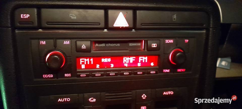 Licznik stacyjka radio Audi a4 b6 b7 20 benzyna Świebodzin