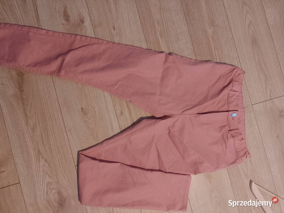 jeansy różowe 164 Spodnie Odzież Jaworzno