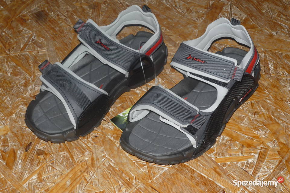 Oryginalne sandałki RIDER 36 czarnyszaryczerwony Zielonka sprzedam