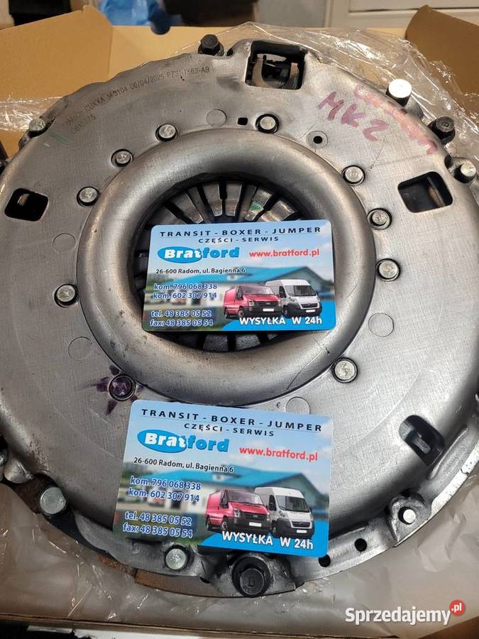 ZESTAW SPRZĘGŁA FORD CUSTOM 2814427 PZ317C625AA dostawcze Radom sprzedam