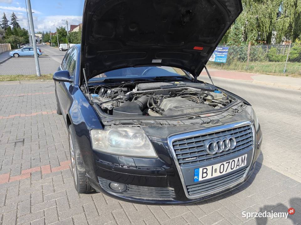 Audi A8 D3 32 fsi LPG Quatro 4/5 Białystok