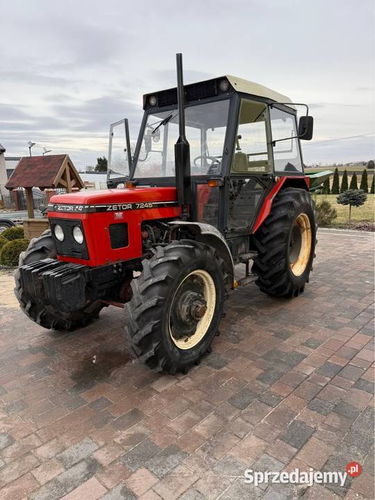 Zetor 7245 rolnika kujawsko-pomorskie Lipno