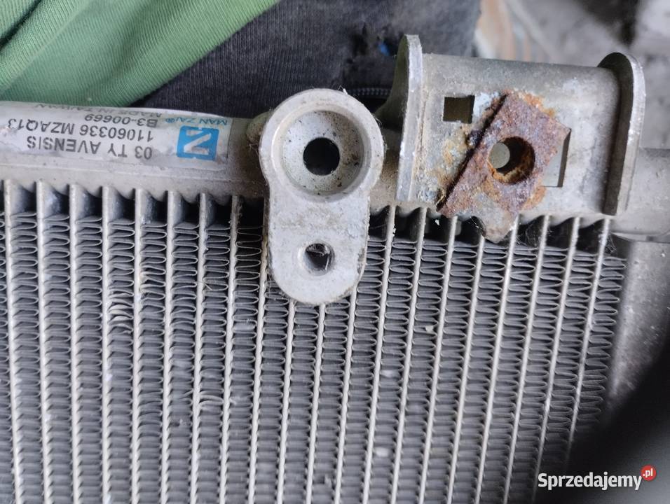 chłodnica klimatyzacji toyota avensis 2 Gniew