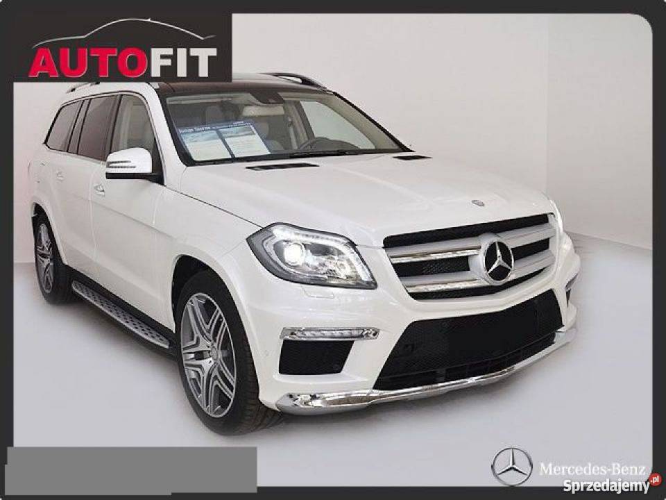 Mercedes GL 350 bialy Gdynia