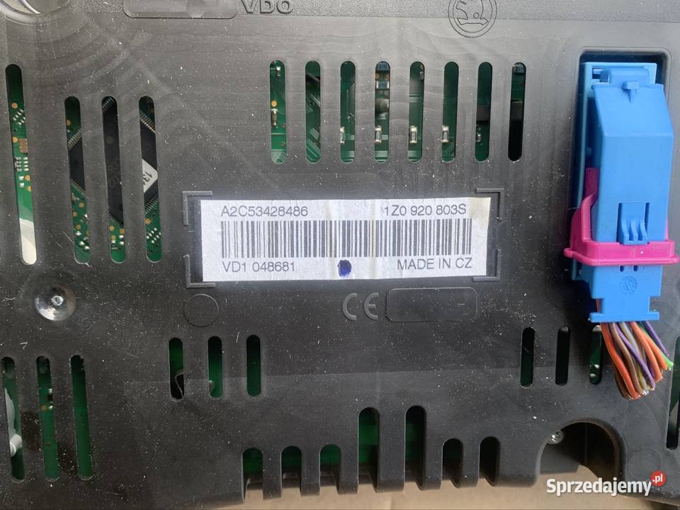 1Z0920803S licznik zegary skoda octavia II 2 Motoryzacja Szczecin