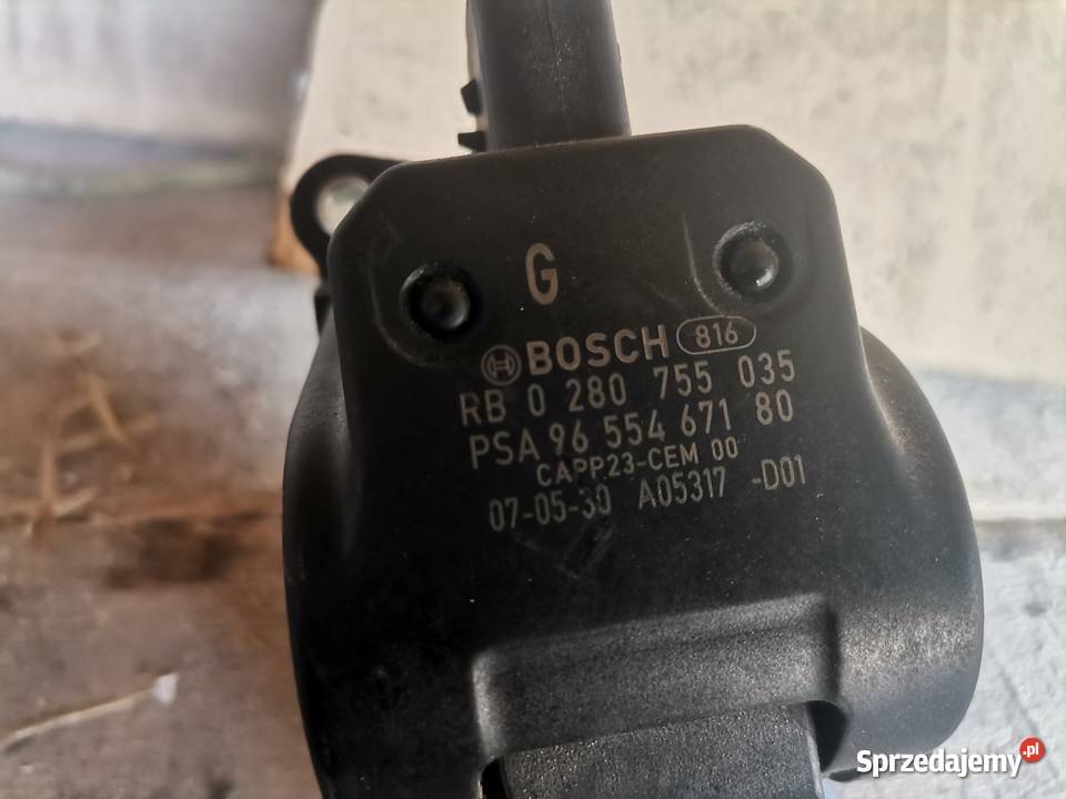 Potencjometr Pedał Gazu Citroen Berlingo 16 HDI Wisznice