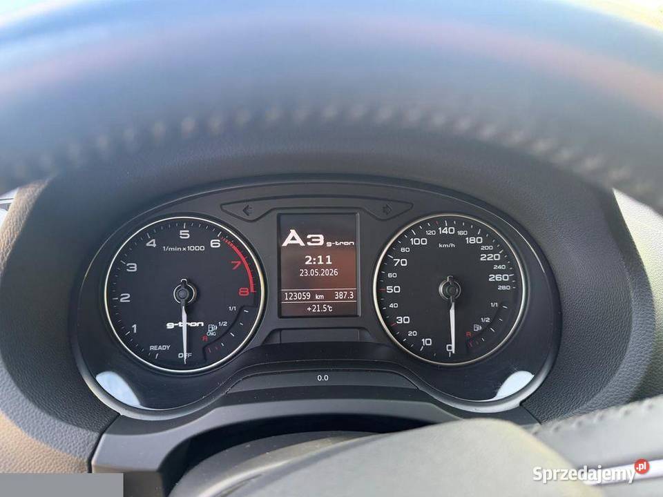 Audi A3 Sportback 14 TFSI gtron 110 2017r Krotoszyn