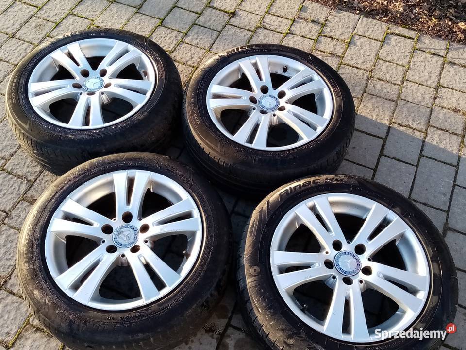 Alufelgi 16 Mercedes 5x112 et 45 opony letnie