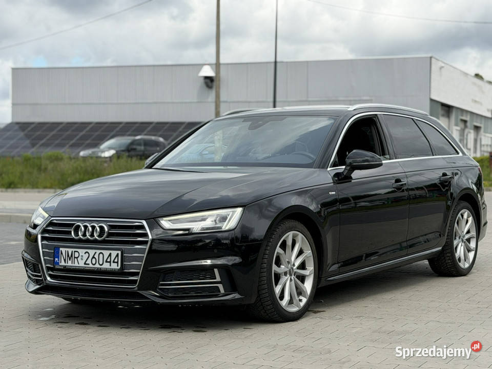 Audi A4 Avant 20 TDI 150 FULL LED PEŁEN SLINE kurtyny powietrzne Mrągowo