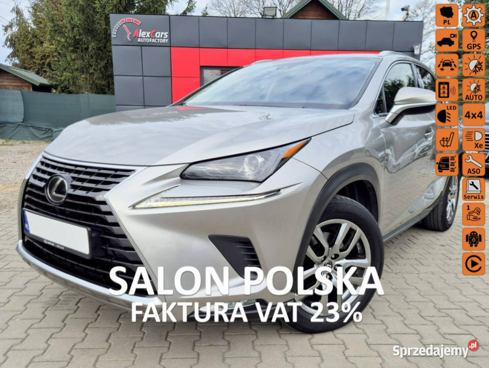 Lexus NX Salon Polska Fv 23 2020 2021 I asystent pasa ruchu Konstancin-Jeziorna